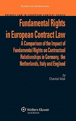 【预售】Fundamental Rights in European Contract Law: A