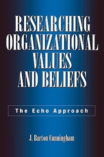 Organizational Researching Values and The Beliefs 预售