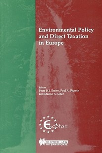 Policy and Direct Environmental Taxation Europe 预售