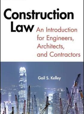 【预售】Construction Law: An Introduction for Engineers