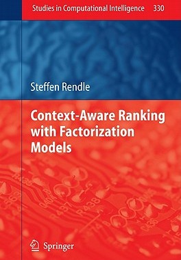 【预售】Context-Aware Ranking with Factorization Models