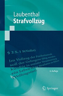 【预售】Strafvollzug