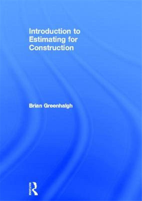 【预售】Introduction to Estimating for Construction
