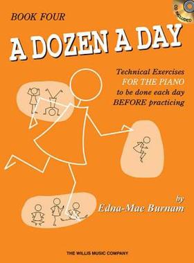 【预售】A Dozen a Day, Book 4: Technical Exercises FOR THE