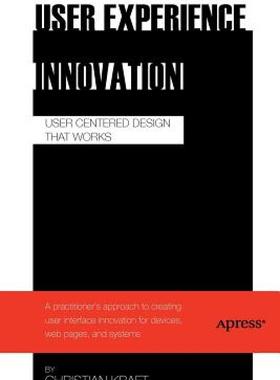【预售】User Experience Innovation: User Centered Design