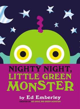 【预售】Nighty Night, Little Green Monster