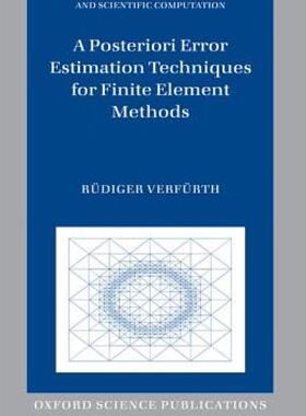 【预售】A Posteriori Error Estimation Techniques for Finite