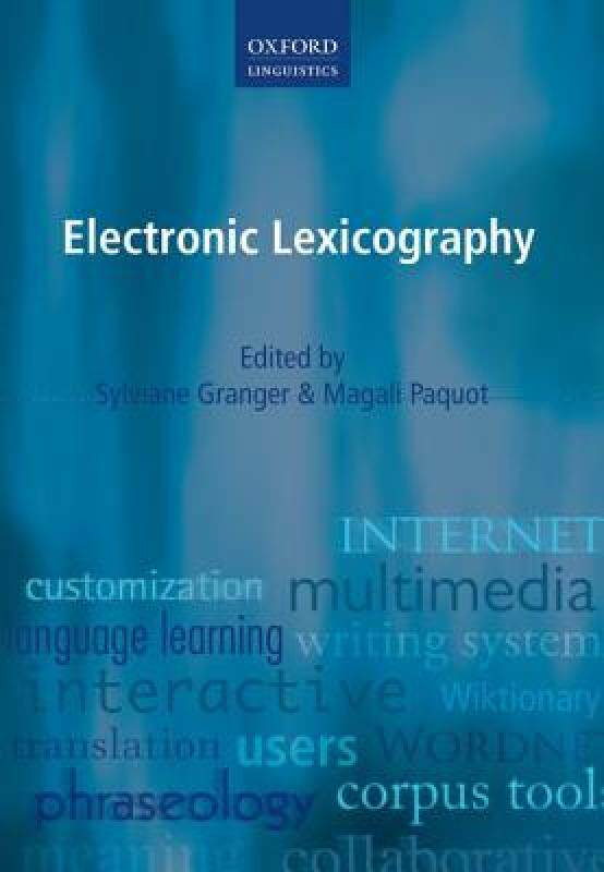 【预售】Electronic Lexicography