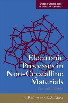 【预售】Electronic Processes in Non-Crystalline Materials