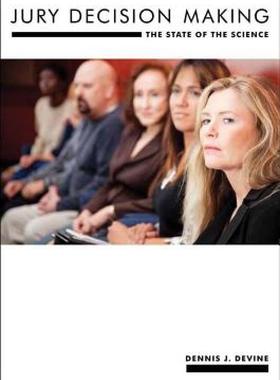 【预售】Jury Decision Making: The State of the Science