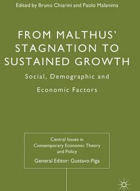 【预售】From Malthus' Stagnation to Sustained Growth: