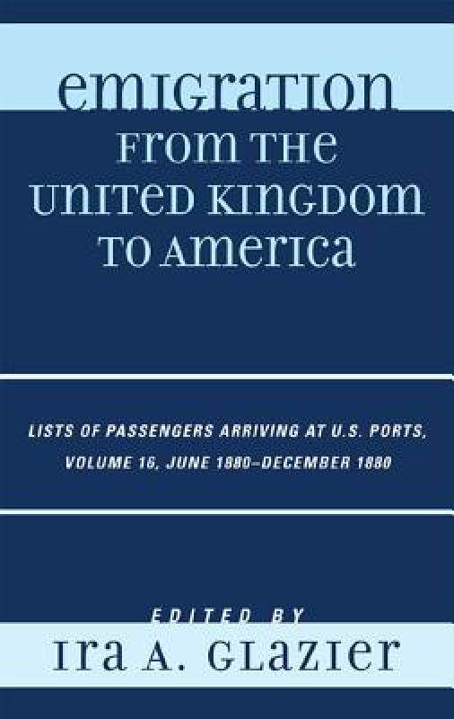 【预售】Emigration from the United Kingdom to America
