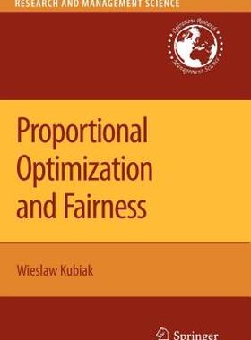 【预售】Proportional Optimization and Fairness