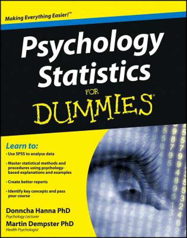 预订 Psychology Statistics for Dummies