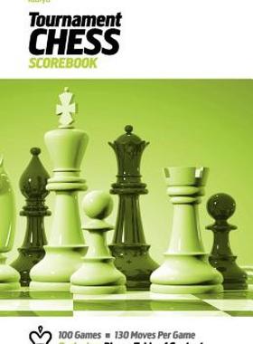 【预售】Tabiya Tournament Chess Scorebook: Cover Style: