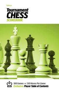 Scorebook Tournament Chess Style Cover 预售 Tabiya