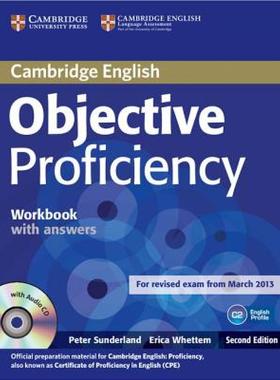 【预售】Objective Proficiency Workbook Without Answers with