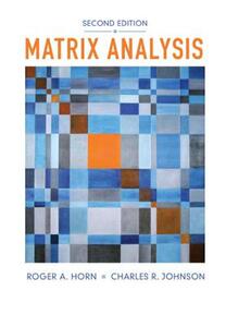 【预售】Matrix Analysis