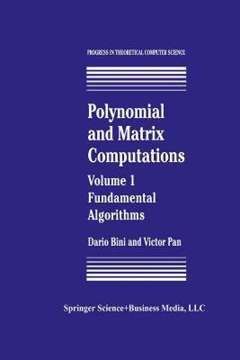 【预售】Polynomial and Matrix Computations: Fundamental
