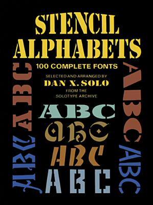 【预售】Stencil Alphabets: 100 Complete Fonts
