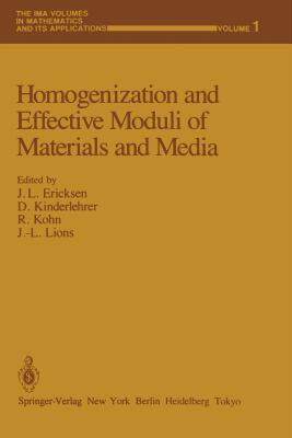 【预售】Homogenization and Effective Moduli of Materials and