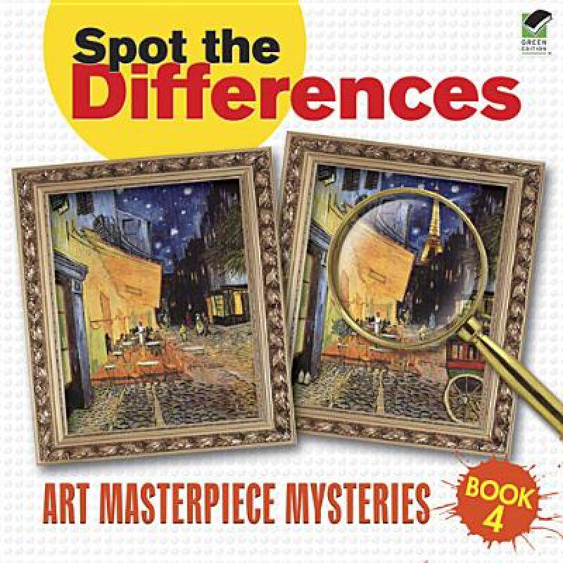 【预售】Spot the Differences Book 4: Art Masterpiece