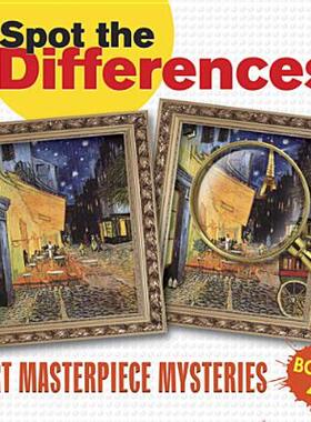【预售】Spot the Differences Book 4: Art Masterpiece