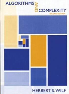 【预售】Algorithms and Complexity