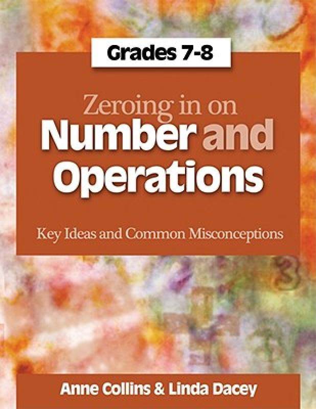 【预售】Zeroing in on Number and Operations, Grades 7-8: Key