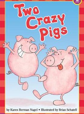 现货 英文原版 Scholastic Reader Level2: Two Crazy Pigs 学乐分级读物2：一对疯猪