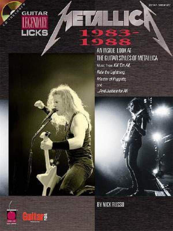 【预售】Metallica - Legendary Licks 1983-1988 [With