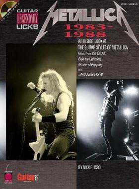 【预售】Metallica - Legendary Licks 1983-1988 [With