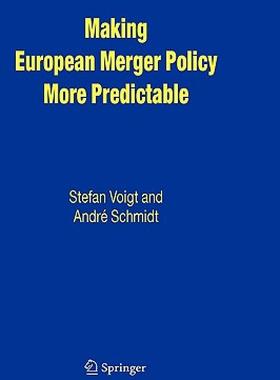【预售】Making European Merger Policy More Predictable