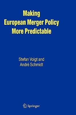 【预售】Making European Merger Policy More Predictable