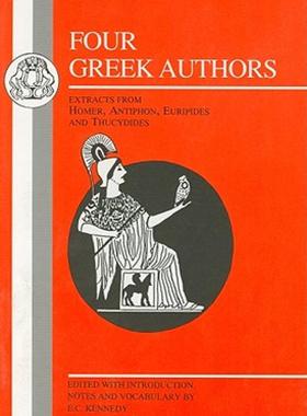 【预售】Four Greek Authors