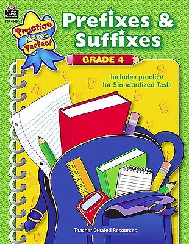 【预售】prefixes & suffixes grade 4