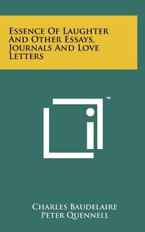 【预售】Essence of Laughter and Other Essays, Journals and