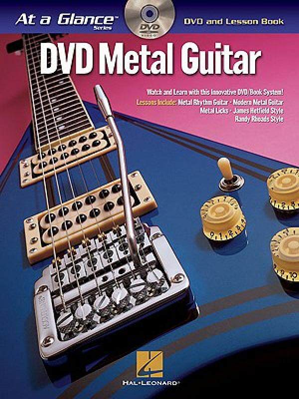 【预售】DVD Metal Guitar [With DVD]