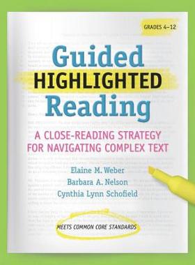 【预售】Guided Highlighted Reading: A Close-Reading Strategy