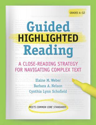 【预售】Guided Highlighted Reading: A Close-Reading Strategy