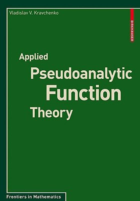 【预售】Applied Pseudoanalytic Function Theory