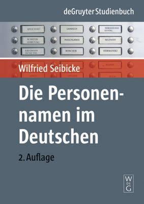 【预售】Die Personennamen Im Deutschen: Eine Einfuhrung