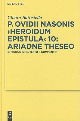 【预售】P. Ovidii Nasonis Heroidum Epistula 10: Ariadne
