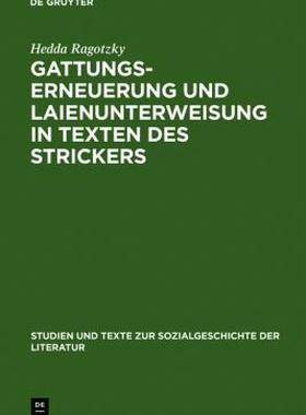【预售】Gattungserneuerung Und Laienunterweisung in Texten