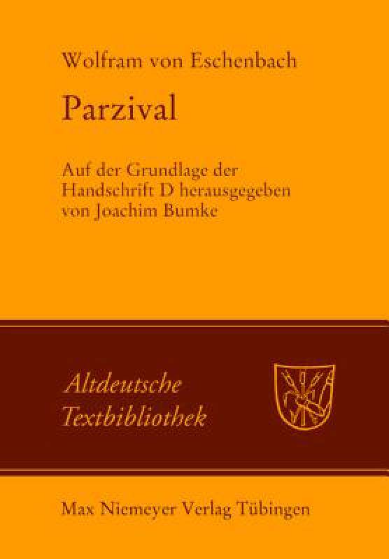 【预售】Parzival: Auf Der Grundlage Der Handschrift D