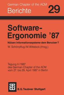 Ergonomie Software Nutzen Dem Informationssysteme 预售
