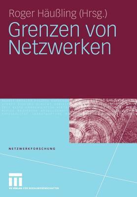 【预售】Grenzen Von Netzwerken