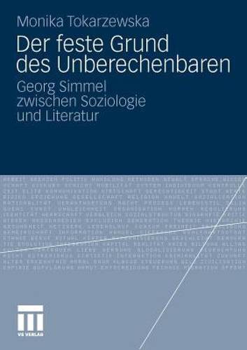 【预售】Der Feste Grund Des Unberechenbaren: Georg Simmel