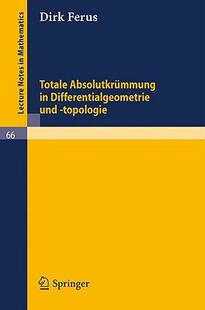【预售】Totale Absolutkrummung in Differentialgeometrie Und