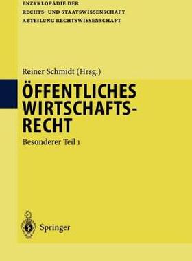 【预售】Offentliches Wirtschaftsrecht: Besonderer Teil 1